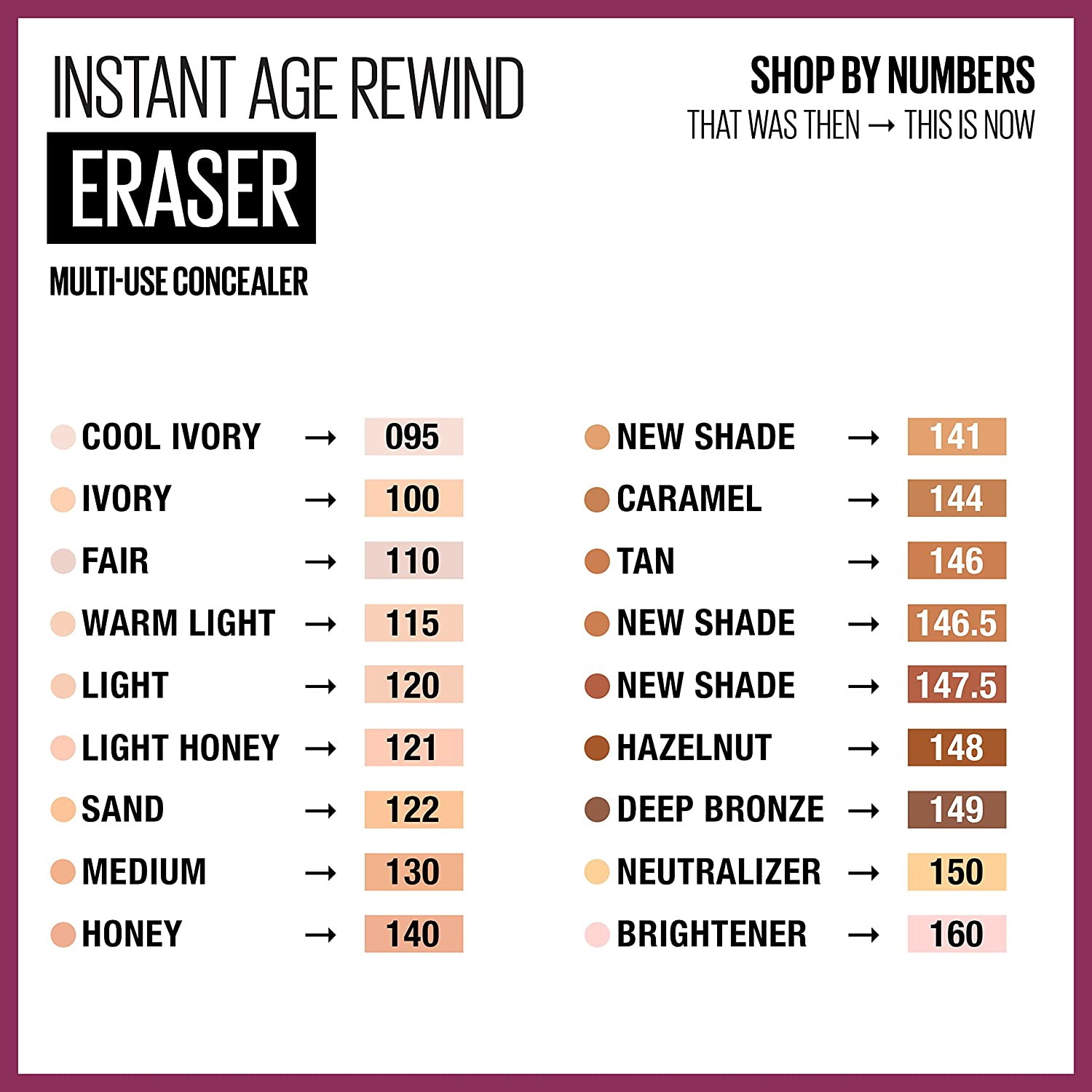 Maybelline Instant Age Rewind Eraser Dark Circles Treatment Multi-Use Concealer, 120, 1 Count (Packaging May Vary) - Image 5
